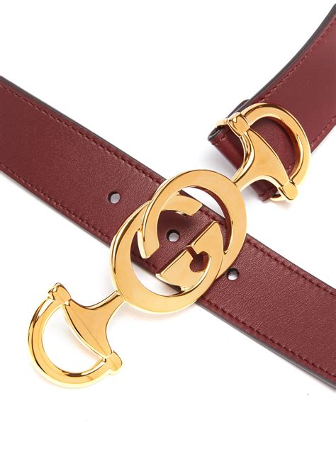 gucci gg horsebit belt|gucci horsebit gg buckle belt.